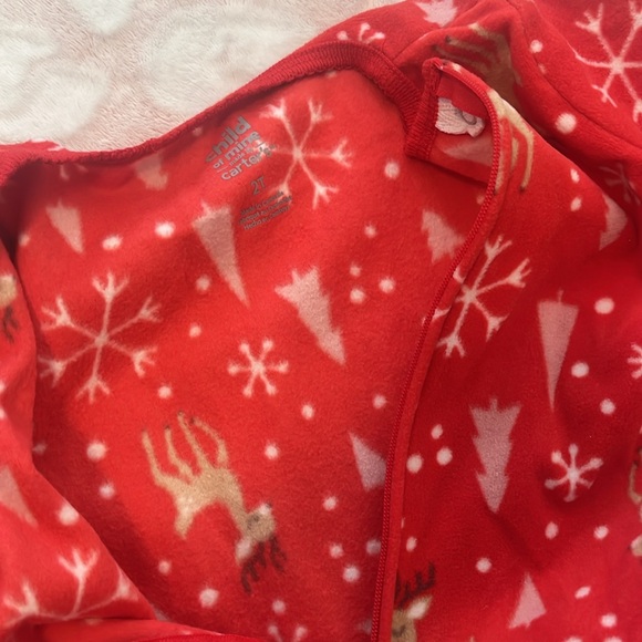☀️ 3 / $15 ☀️ Child of Mine Christmas Reindeer Pajamas - Picture 4 of 4